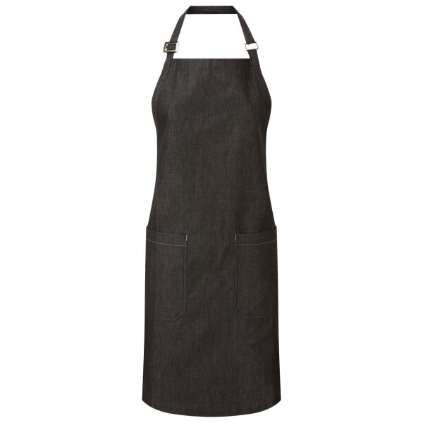 Premier Fairtrade Organic Cotton Denim Bib Apron Thumbnail