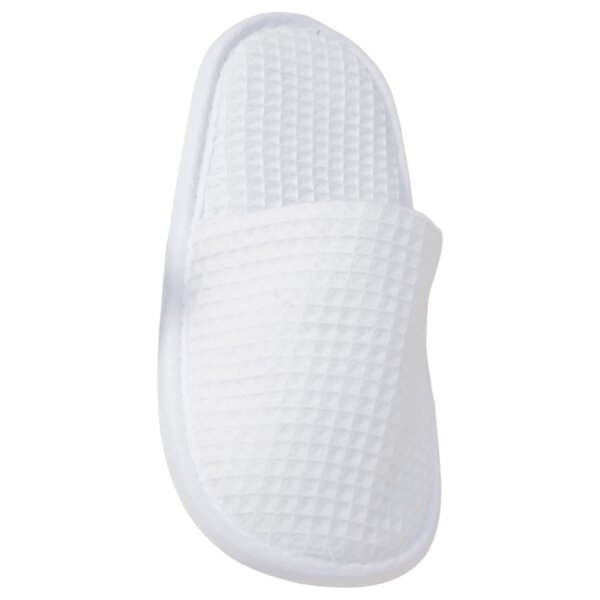 Towel City Waffle Mule Slippers Thumbnail