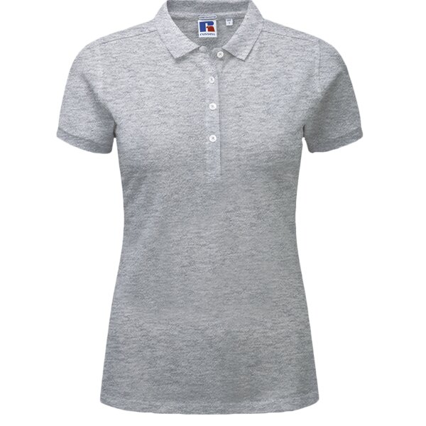 Russell Ladies Stretch Piqué Polo Shirt Thumbnail