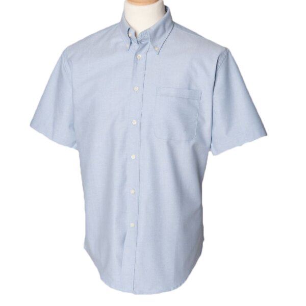 Henbury Short Sleeve Classic Oxford Shirt Thumbnail