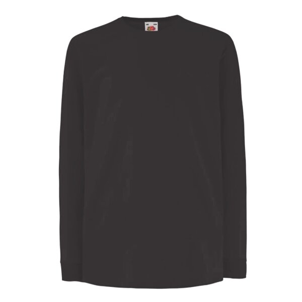 Fruit of the Loom Kids Long Sleeve Value T-Shirt Thumbnail