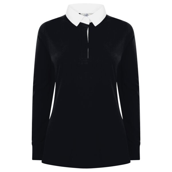 Front Row Ladies Classic Rugby Shirt Thumbnail