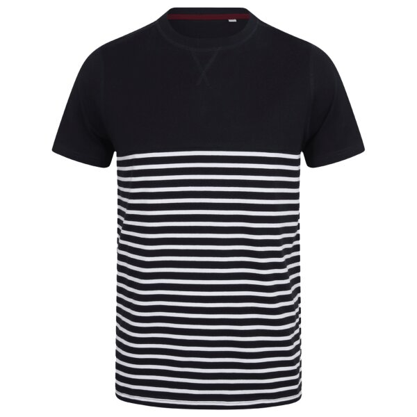 Front Row Unisex Breton Striped T-Shirt Thumbnail